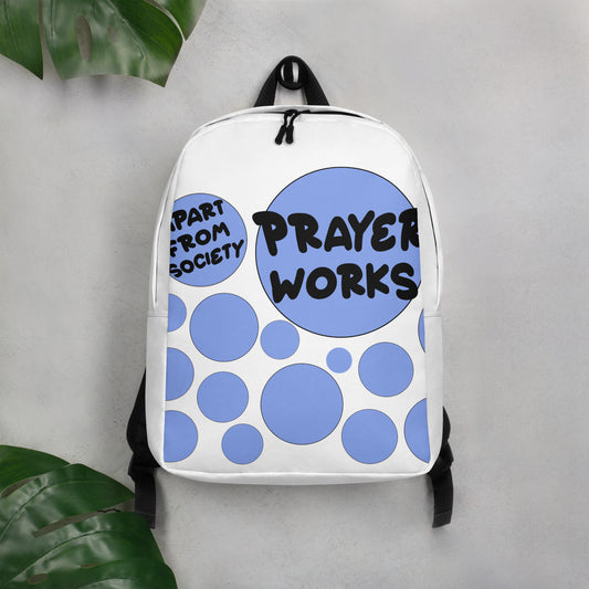 'Prayer Works' Minimalist Backpack